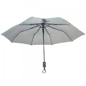 I-Ovida 3 Folding Custom Automatic Umbrella Folding eneCheck Design Unisex Umbrella