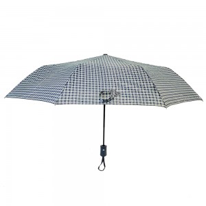 I-Ovida 3 Folding Custom Automatic Umbrella Folding eneCheck Design Unisex Umbrella