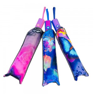 Ovida 3 folding Auto open Full Thermal printing Custom Design Umbrella