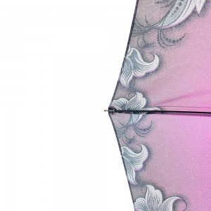Ovida 3 folding Auto open Full Thermal printing Custom Design Umbrella
