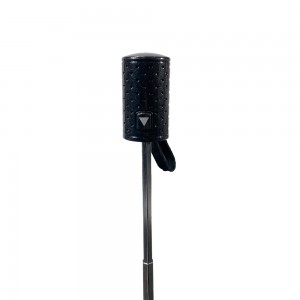 OVIDA 3-folding Umbrella Semi-auto Open Umbrella Portable Umbrella For Outdoor Activity