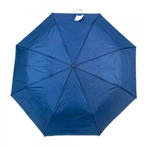 OVIDA 3 Folding Automatic Umbrella Custom Logo Business Umbrella Rainy Sunny Windproof Umbrellas