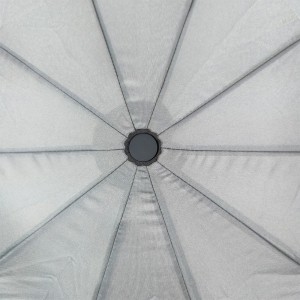 OVIDA Custom Full Automatic 3 Folding Umbrella for Advertising Business with Printing Logo, Promotional Rain Umbrellas
