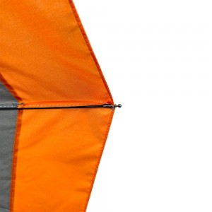 OVIDA Custom Full Automatic 3 Folding Umbrella for Advertising Business with Printing Logo, Promotional Rain Umbrellas