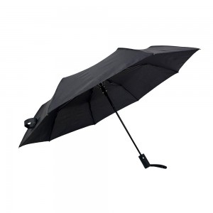 OVIDA Kub Muag Lag Luam Wholesale 21inch 8k Kev Txhawb Nqa Auto Qhib Umbrella 3 Folding Portable Sunshade Umbrella rau Kev Mus Ncig Ua Si
