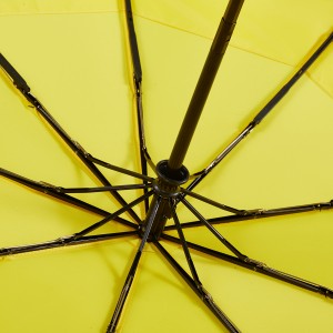 Ovida Three fold Auto open Auto close Windproof Double Canopy Unisex Business Umbrella