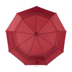 Ovida 21inch 8ribs 3fold automatic open and close custom air vented umbrellas