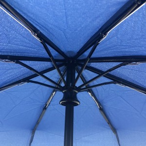 Ovida Three folding Automatic open Windproof Funtion Fiberglass Promtion Large Business Umbrella