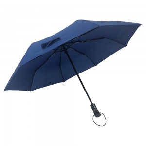 Ovida Three folding Automatic open Windproof Funtion Fiberglass Promtion Large Business Umbrella