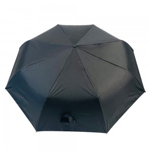 Ovida mini umbrella auto open three folding umbrella for travel free to hand umbrella bags umbrella for 8 panels with custom logo design