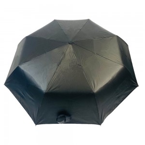 Ovida Promotional auto open and close Woman Umbrella Sunshade Outdoor Three Fold Custom Printed Inside logo Pattern Umbrellas wooden handle umbrella