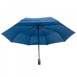 Ovida 23inch 8 panels super waterproof foldable umbrella with high quality pongee fabric compact umbrella for rainy day new design handle