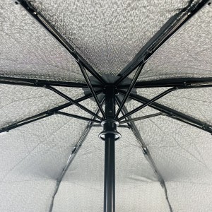 Ovida Three Folding Auto Open Auto Close Windproof Promotion Umbrella