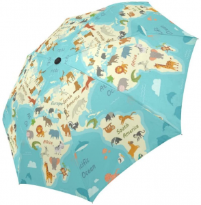 Ovida Factory New Design Customized Promotional Custom UV Protective Rain Waterproof Folding Umbrella Cute Mini Compact Folding Lightweight Travel Umbrella