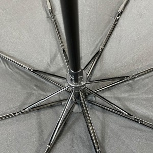 Ii-ambrela zomthengisi we-Ovida Amazon ezithengiswayo Ilogo eyenziwe ngokwezifiso eyi-23 intshi 8K kunye neeparasoli ezi-3 ezigoqekayo ze-Automatic fold Umbrella