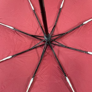 Ovida customized wholesale cheap uv unique compact 3 folding mini gift automatic windproof travel rain umbrella