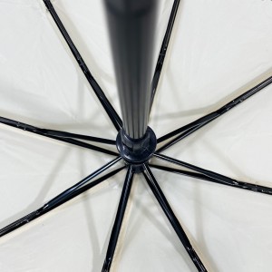 Talla mafi arha ta Ovida Umbrella mai naɗewa guda 3 Tsarin fure na musamman na China Umbrella mai ruwan sama na Dubu