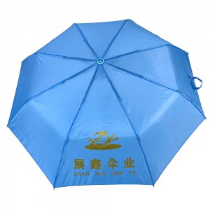 Ovida Customized Wholesale Cheap UV Unique personal name logo Compact 3 Folding Mini Gift Automatic Windproof Travel Rain Umbrella