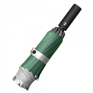 OVIDA 3-folding Reverse Umbrella Full-auto Open And Close Umbrella Logo Customized