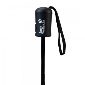 Paraguas automático plegable de tres secciones Ovida de 8 varillas, ligero y moderno, de aluminio, para venta al por mayor. Paraguas con protección UV.