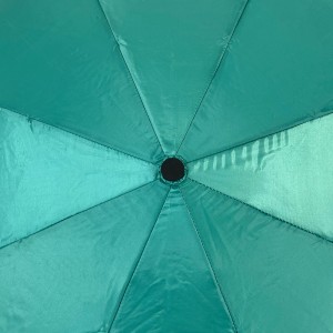 Ovida commercial anti uv automatic open sun rain travel market black rubber handle umbrella with custom logo prints