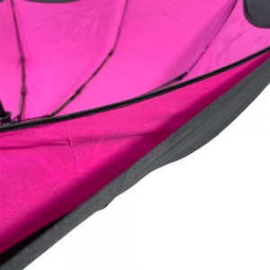OVIDA 3-folding Umbrella Double Layer Fabric Full Automatic Umbrella High Quality