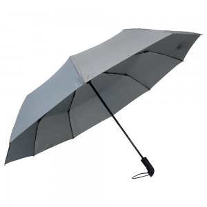 Ovida 25inch Customized Advertising Logo Printing Foldable Automatic Umbrella strong Wind resistance Sell Auto Open 3 Folding Umbrella