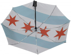 I-Ovida Creative Three-Fold Windproof Alloy Rain Custom Printed Logo International Flag Umbrella yemvula