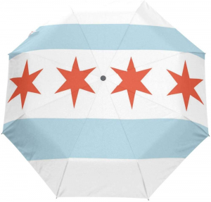 I-Ovida Creative Three-Fold Windproof Alloy Rain Custom Printed Logo International Flag Umbrella yemvula