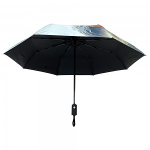 Ovida 3-folding Umbrella Chinese Style Umbrella Hot Selling Gift Umbrella