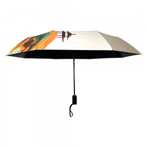 Ovida 3-folding Umbrella Wholesale Chinese Style Umbrella For Promotion