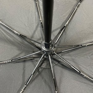 Ovida 3-folding Umbrella Pongee Fabric Can Be Logo Customized Promotion Umbrella