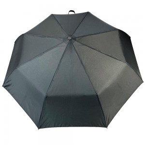 Ovida 3-folding Umbrella Pongee Fabric Can Be Logo Customized Promotion Umbrella