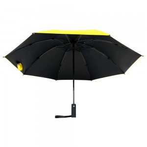 Ovida 3-folding Umbrella Cool Carton Pattern Printing Umbrella Gift Umbrella