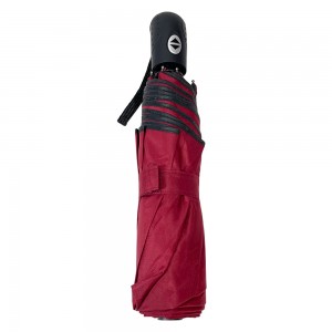 Ovida  3-folding Umbrella Pongee Fabric With Soft Piping Custom Umbrella