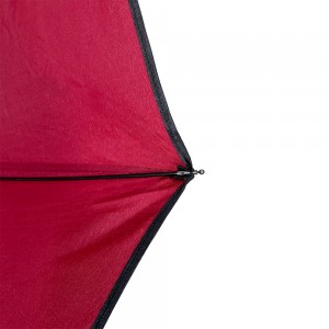 Ovida  3-folding Umbrella Pongee Fabric With Soft Piping Custom Umbrella