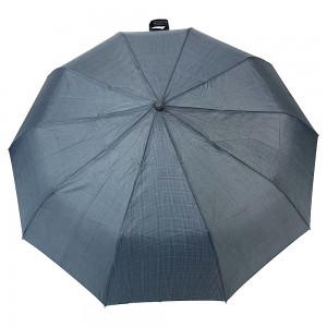 I-Ovida 23inch 10ribs Folding Umbrella Logo eyenziwe ngokwezifiso Umbrella engangeni moya enebhegi ekhethekileyo