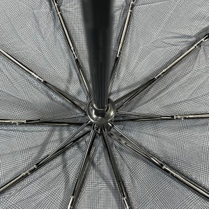 I-Ovida 23inch 10ribs Folding Umbrella Logo eyenziwe ngokwezifiso Umbrella engangeni moya enebhegi ekhethekileyo