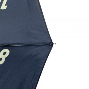 Ovida 21inch 8ribs Folding Umbrella UV Protection Umbrella Printed With Special Numbers Pattern