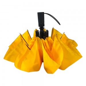 Ovida Full Automatic Folding Umbrella With Custom Logo Windproof High Quality Umbrella