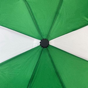 Ovida Full Automatic Folding Umbrella Printed on Tennis Racket Pattern Custom Umbrella