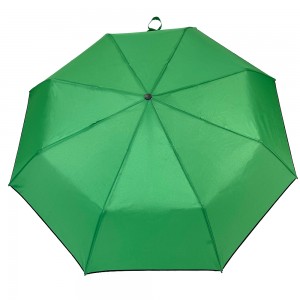 Ovida 3-folding Umbrella With Soft Piping Can Be Logo Customized Promotion Umbrella