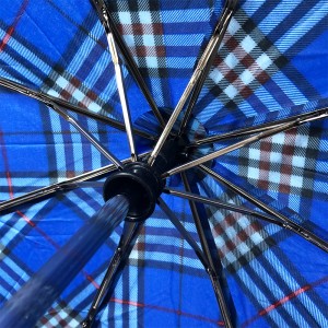 OVIDA Full Automatic Open Close 3 Folding Umbrella 21 Inch Umbrella Wholesale Umbrella Outdoor Sombrillas