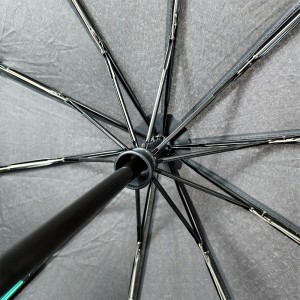 OVIDA Promotional 3 Folding Umbrella Sunshade Customize Portable Automatic Folding Umbrella
