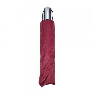 OVIDA Custom Portable Foldable 105cm Diameter 190T Pongee Fabric Travel Umbrella with Logo Print for Adults