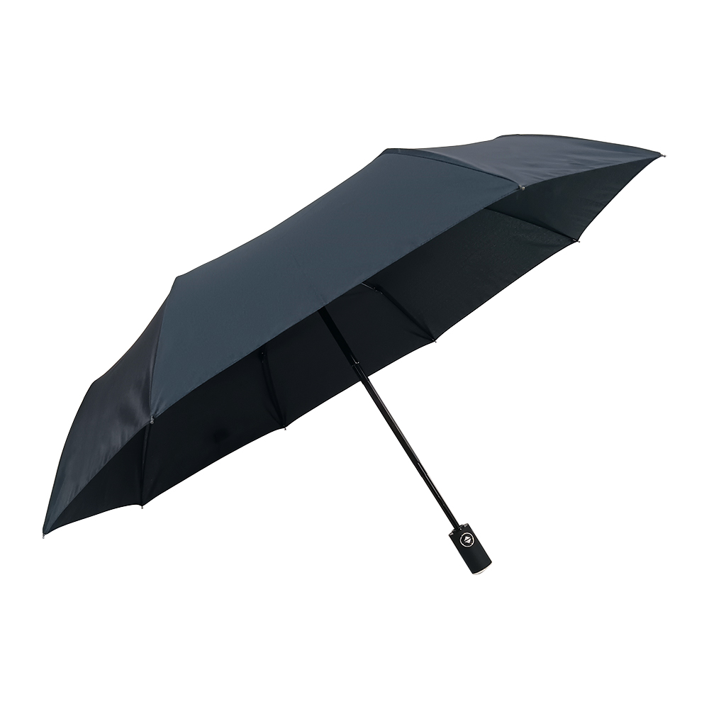 OVIDA Custom Full Automatic 3 Folding Umbrella for Advertising Business with Printing Logo Promotional Umbrellas Featured Image