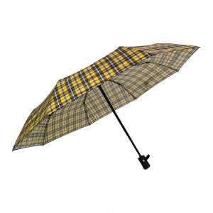 OVIDA Automatic Umbrella Windproof Resistant 3 Folding Umbrella Paraguas Umbrella Custom with Logo