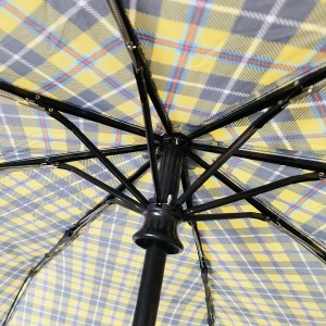 OVIDA Automatic Umbrella Windproof Resistant 3 Folding Umbrella Paraguas Umbrella Custom with Logo