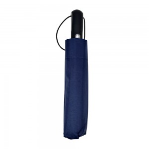 Ovida Factory Custom Advertising Full-automatic 3 Folding Umbrella Adults Sun Protection Umbrella Windproof