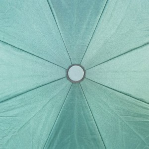 OVIDA OEM&ODM Full Automatic Open 3 Folding Buckle Umbrellas Travel Windproof Umbrella With Logo Printing